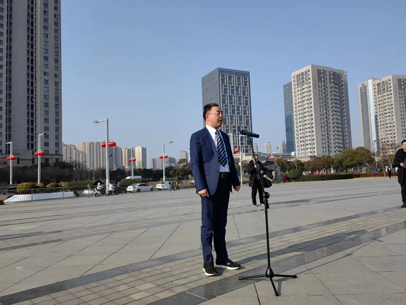 威武出征，有我必胜！——亿万先生生化2023年销售团队出征仪式(图2)