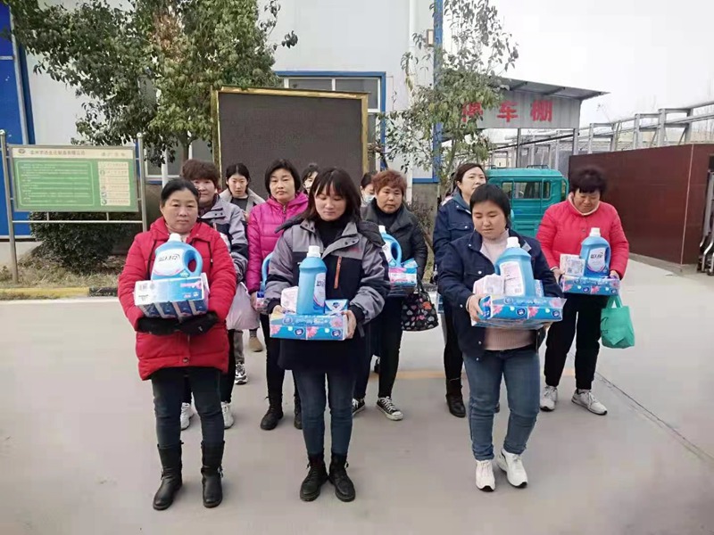 情系职工丨郑州亿万先生生化公司“三八妇女节”暖心福利(图2)